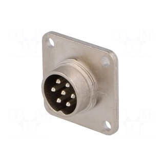 Connector: M16 | socket | male | soldering | PIN: 7 | 5A | 100V | IP65,IP67