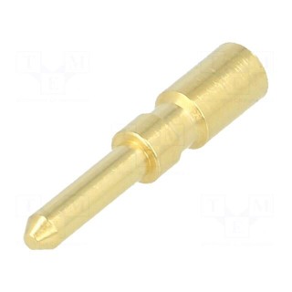 Contact | male | 2mm | gold-plated | 0.75÷2.5mm2 | crimped | for cable