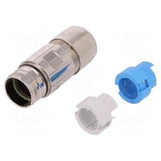 Enclosure: for M23 connectors | for cable | external thread