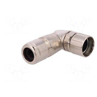 Enclosure: for M23 connectors | for cable | internal thread