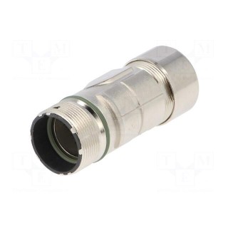 Connector: M23 | for cable | external thread | straight