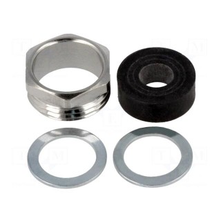 Gland | 6.5÷12mm | Acces.Metal Multiple Cable Seal Pg 11