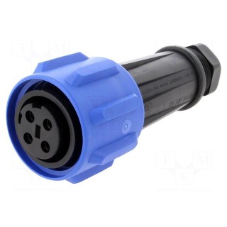 Connector: circular | plug | female | PIN: 4 | Buccaneer 900 | for cable
