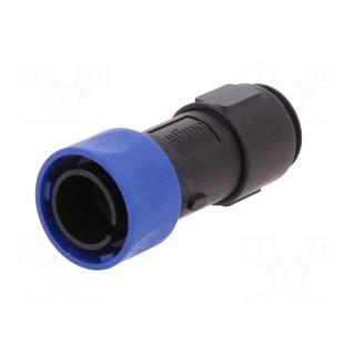 Connector: circular | plug | male | PIN: 10 | w/o contacts | for cable