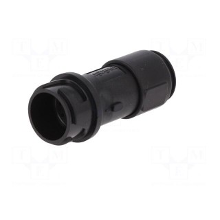 Connector: circular | plug | male | PIN: 10 | w/o contacts | for cable