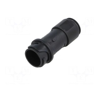 Connector: circular | plug | male | PIN: 2 | w/o contacts | for cable