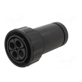 Connector: circular | plug | male | PIN: 4 | Buccaneer 9000 | for cable