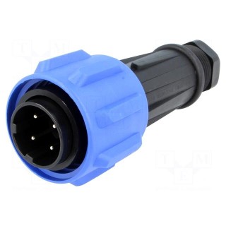 Connector: circular | plug | male | PIN: 4 | Buccaneer 900 | for cable