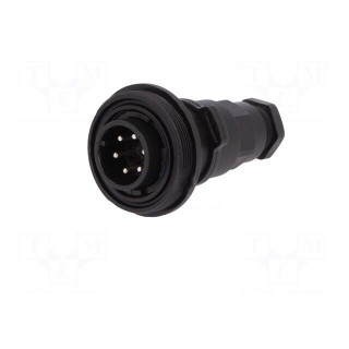 Connector: circular | plug | male | PIN: 6 | Standard Buccaneer® | IP68