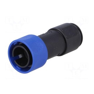 Connector: circular | plug | male | PIN: 6 | w/o contacts | for cable