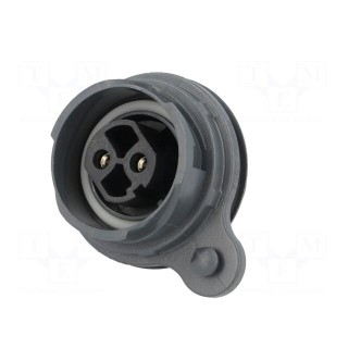 Connector: circular | socket | female | PIN: 2 | Buccaneer 7000 | 25A