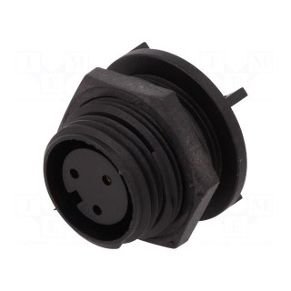 Connector: circular | socket | female | PIN: 3 | Buccaneer 400 | IP68