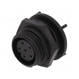 Connector: circular | socket | female | PIN: 6 | Buccaneer 400 | IP68