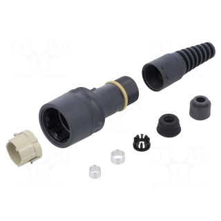 Connector: fiber optic | PIN: 2 | multi mode duplex (MM) | bayonet