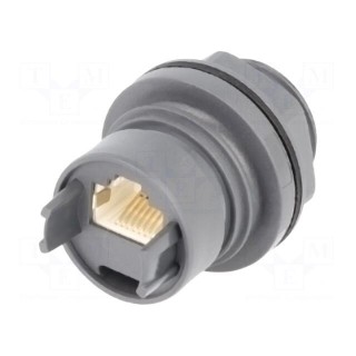 Connector: RJ45 | coupler | shielded | push-pull | Buccaneer 6000