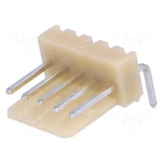Connector: wire-board | socket | male | PIN: 5 | THT | angled 90° | 2.54mm