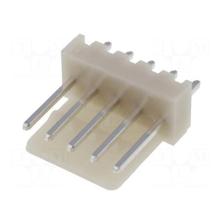 Connector: wire-board | socket | male | PIN: 5 | THT | straight | 2.54mm