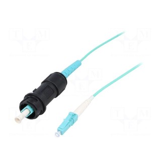 Fiber patch cord | PIN: 1 | multi mode simplex (MM) | bayonet | 25m