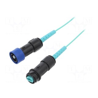 Connector: fiber optic | patchcord | PIN: 1 | bayonet | Buccaneer 4000