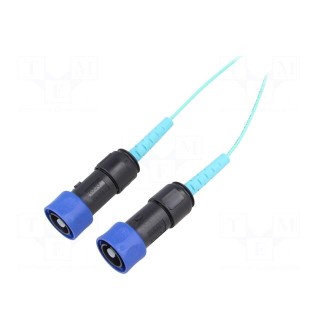 Fiber patch cord | PIN: 1 | single mode simplex (SM) | bayonet | 25m