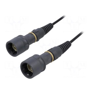 Connector: fiber optic | patchcord | PIN: 2 | multi mode duplex (MM)