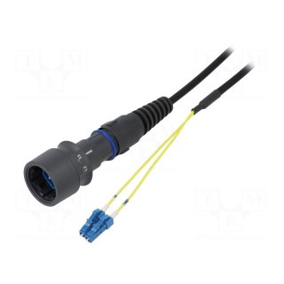 Connector: fiber optic | patchcord | PIN: 2 | bayonet | Buccaneer 6000
