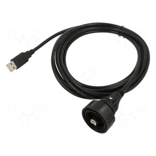 Transition: adapter cable | internal thread | USB Buccaneer | IP68