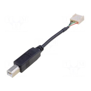 Transition: adapter cable | USB B plug,5pin plug | Len: 0.1m