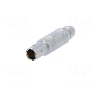 Connector: circular | Series: 0S | plug | male/female | soldering | 10A