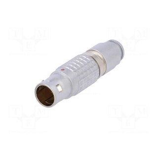Connector: circular | Series: 2B | plug | male | soldering | for cable