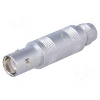 Connector: coaxial | Series: 0S | plug | male | soldering | for cable