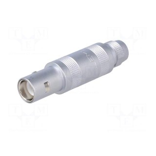 Connector: coaxial | 0S | plug | male | PIN: 1 | soldering | for cable | 6A