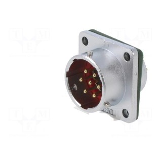 Socket | WY20 | male | PIN: 7 | IP67 | 10A | soldering | 500V | 2mm2 | size 20