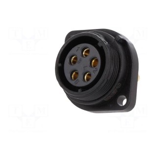 SP21 | socket | female | PIN: 5 | IP68 | soldering | 500V | 4mm2 | 30A