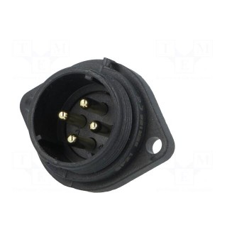SP21 | socket | male | PIN: 4 | IP68 | screw terminal | 500V | 1.5mm2 | 30A