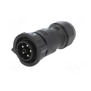 Connector: circular | male | plug | screw terminal | PIN: 5 | for cable