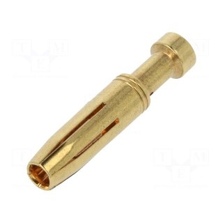 Contact | female | 1.5mm2 | 16AWG | gold-plated | crimped | bulk | 16A