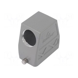 Enclosure: for HDC connectors | size D10B | for cable | for latch