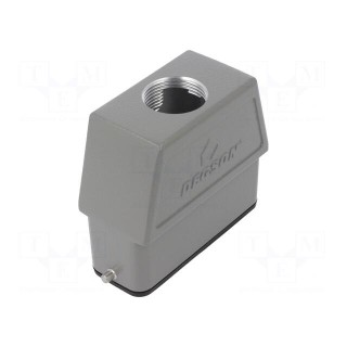 Enclosure: for HDC connectors | size D16A | for cable | for latch