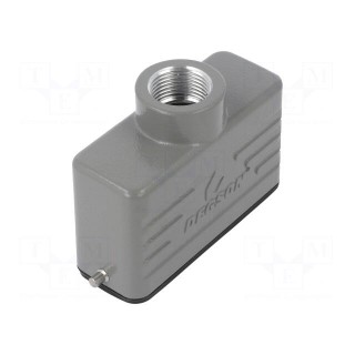 Enclosure: for HDC connectors | size D16A | for cable | for latch