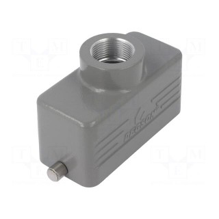 Enclosure: for HDC connectors | size D16B | for cable | for latch
