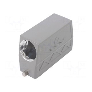Enclosure: for HDC connectors | size D24B | for cable | for latch