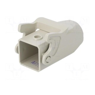 Enclosure: for HDC connectors | size D3A | for cable | with latch