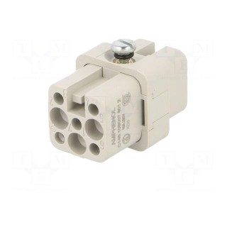 Connector: HDC | contact insert | female | C146 | PIN: 7 | size A3
