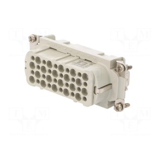 Connector: HDC | contact insert | female | C146,heavy|mate D | PIN: 40