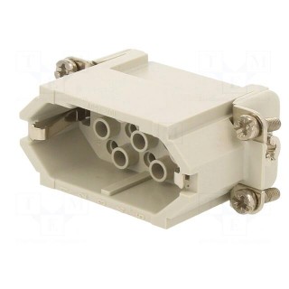 Connector: HDC | contact insert | male | C146,heavy|mate D | PIN: 15
