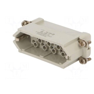 Connector: HDC | contact insert | male | C146,heavy|mate D | PIN: 25