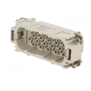 Connector: HDC | contact insert | male | C146,heavy|mate D | PIN: 40