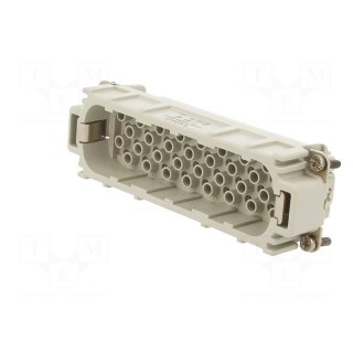 Connector: HDC | contact insert | male | C146,heavy|mate D | PIN: 64