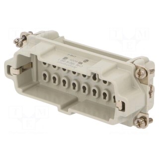 Connector: HDC | contact insert | male | C146,heavy|mate E | PIN: 16